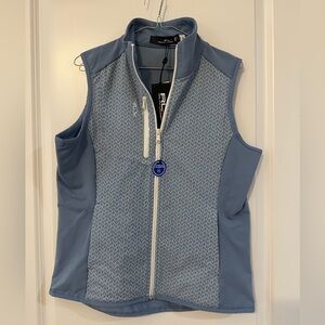 Ralph Lauren Blue Zip-Up Ladies Golf Vest